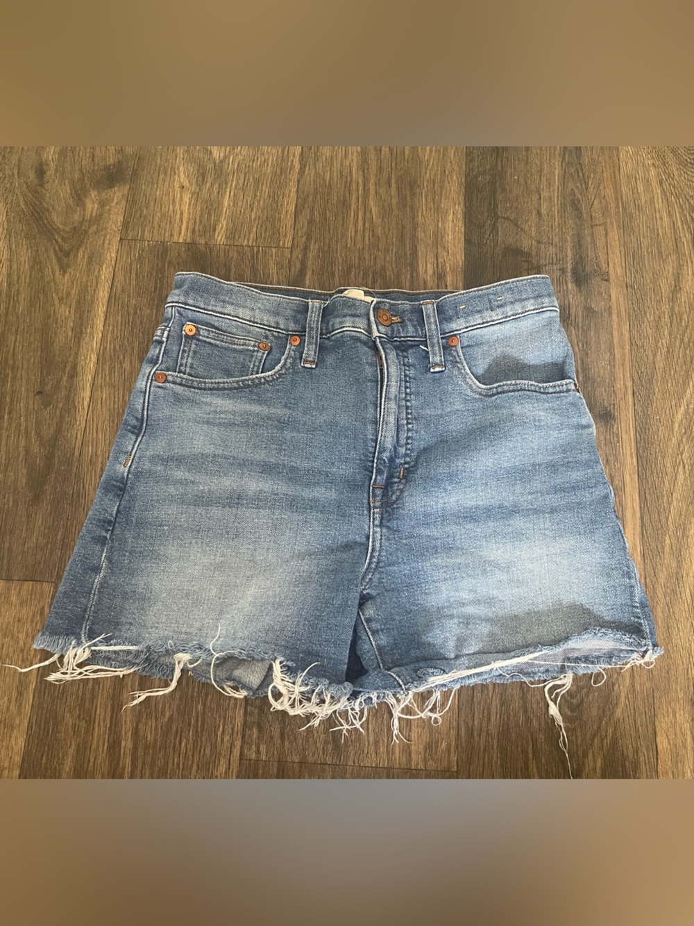 Madewell-Denim Cutoff Shorts